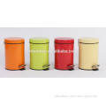 Stainless steel soft close dustbin colorful dustbin pedal bin                        
                                                Quality Choice
